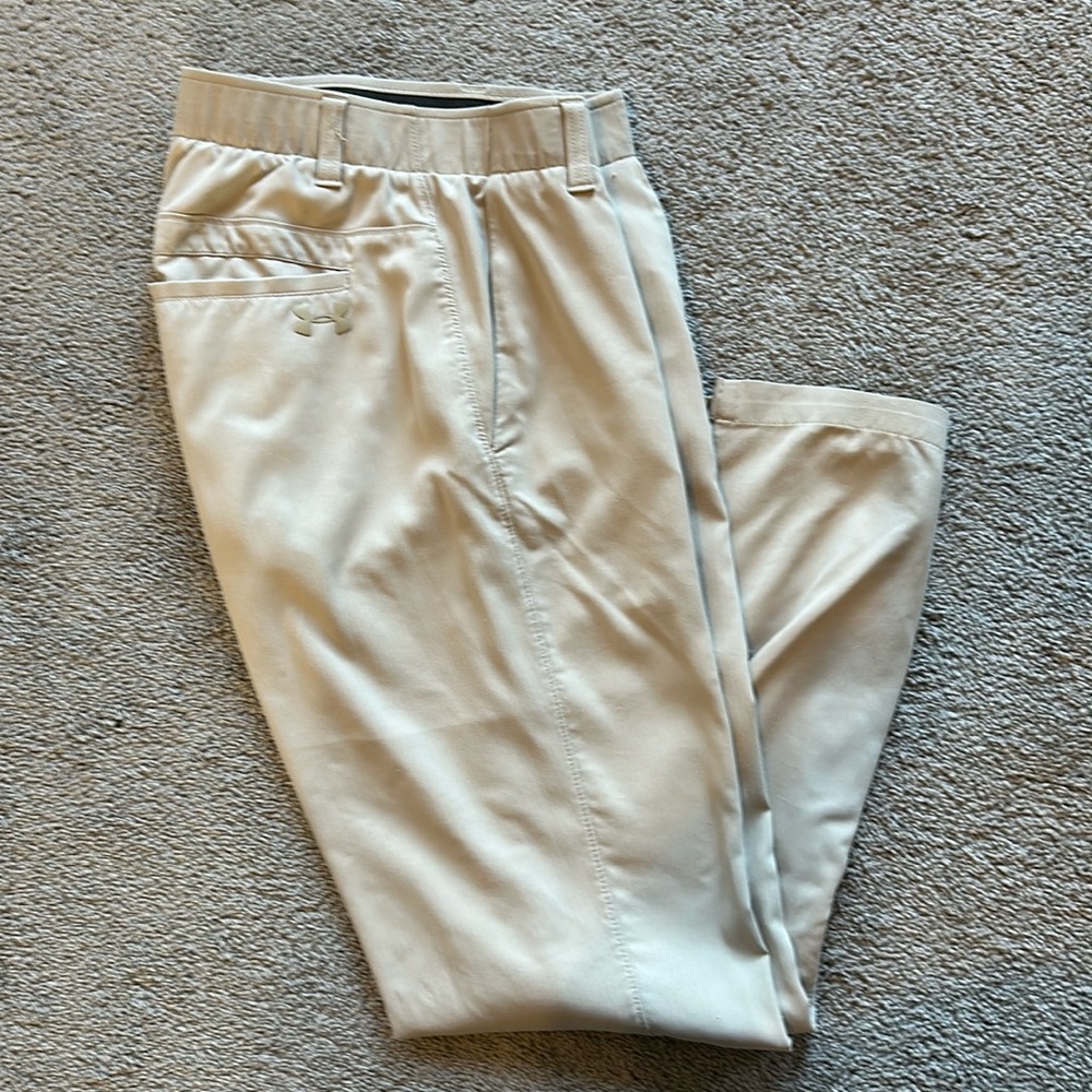 Under armour khaki golf pants